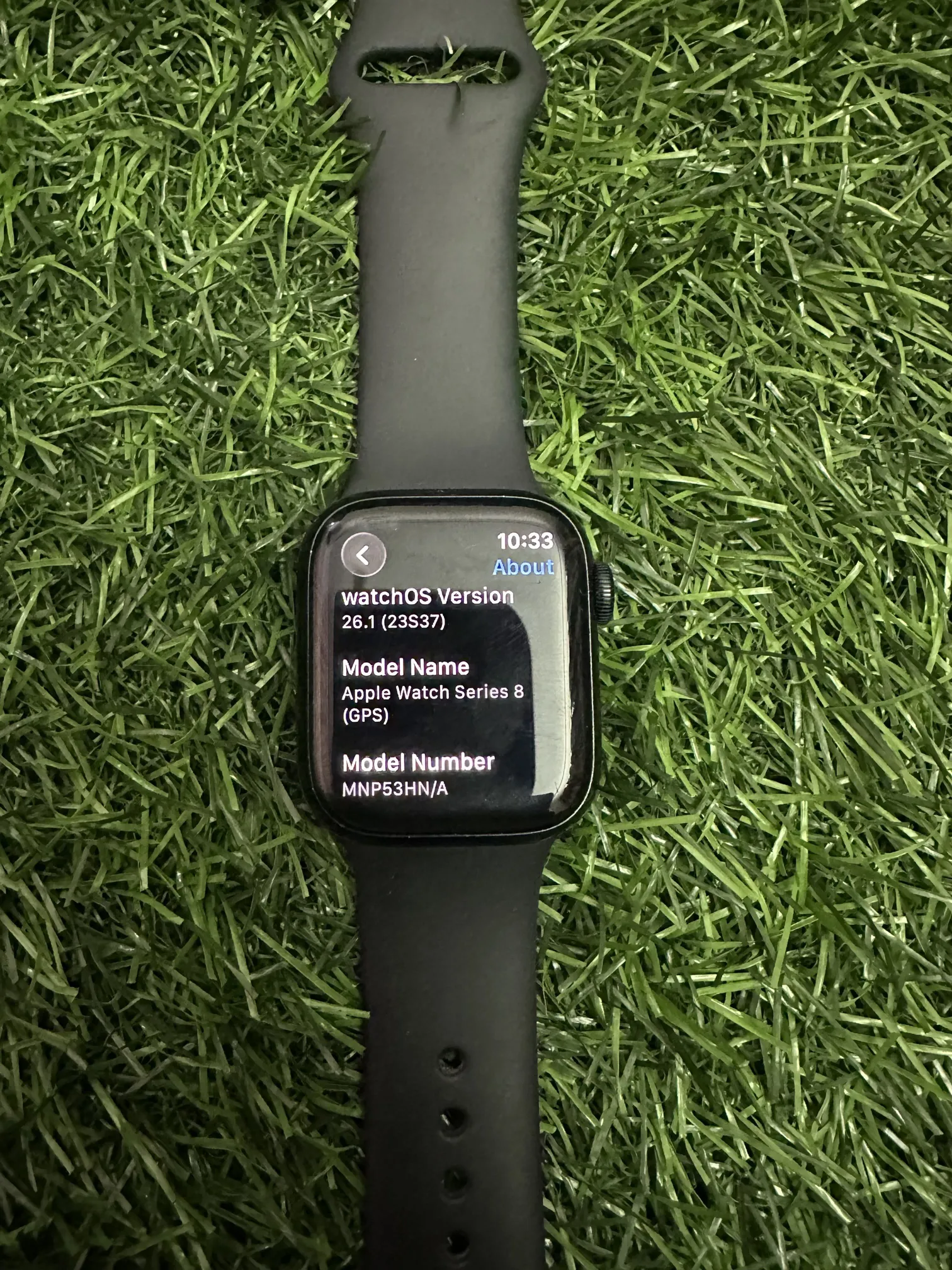 Apple Watch Series 8 GPS 41mm Black 100% Battery Health