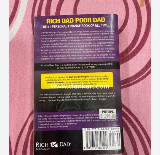 Buy used Financial Growth Paperback Book: Insights From Rich Dad Poor Dad & Psychology Of Money online on Resellpur