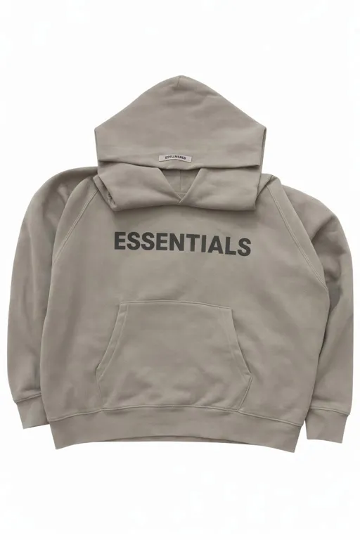 Sold second hand Fear Of God Unisex Stretchable Essentials Hoodie Lightweight Under 1kg on Resellpur