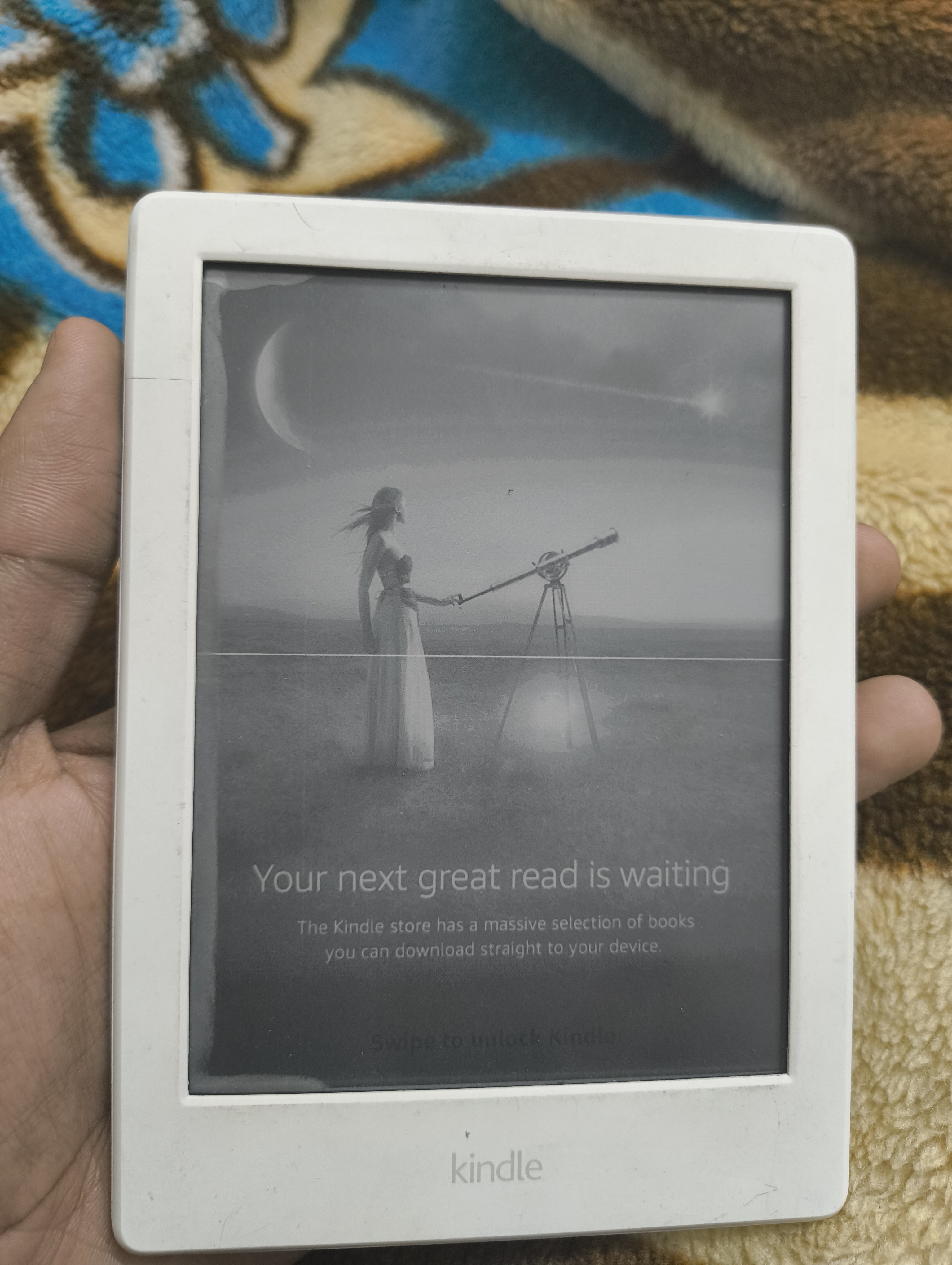 Buy Used Amazon Kindle 8th Gen - Used - White - E-reader | Resellpur