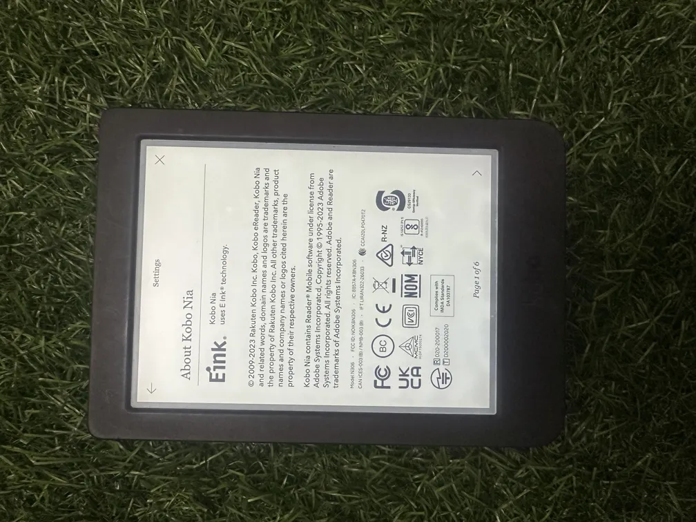 Buy used Kobo Nia Used E-reader Black online on Resellpur
