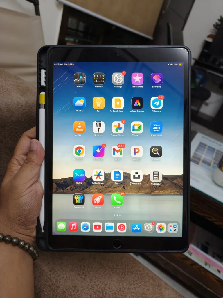 Apple Ipad Air 64GB Wifi Grey With Apple Pencil