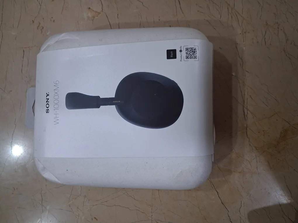 Sony WH-1000XM6 Wireless Noise Canceling Headphones Black