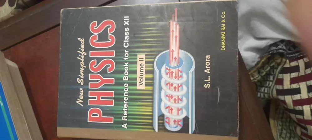 SL Arora Physics Class 12 Vol 2 Hardcover English Textbook