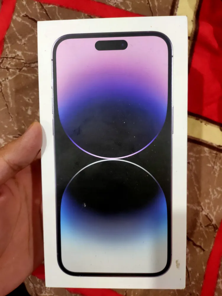 Apple Iphone 14 Pro Max Excellent Condition Purple 128GB 6GB RAM Original Box Included