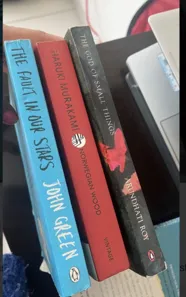 Bundle Of 3 Novels: Fault In Our Stars, Haruki Murakami, God Of Small Things - Paperback