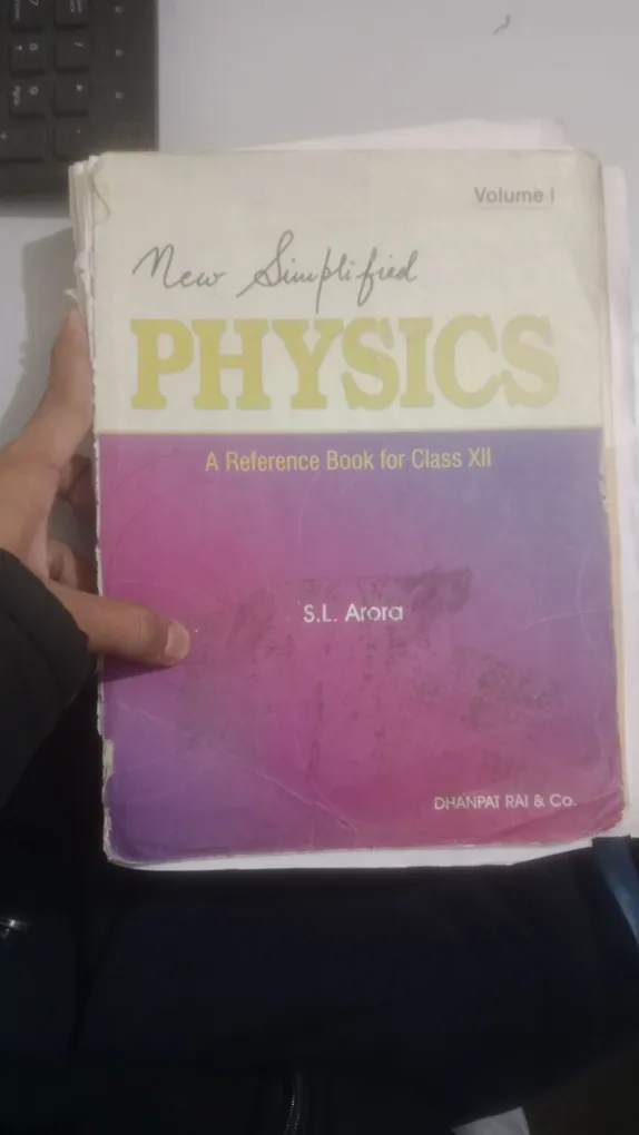 SL Arora Hardcover Physics Textbook For Class 12, English Edition