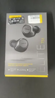 Jabra Elite 75t Refurbished Like New Black Wireless Bluetooth Headphones