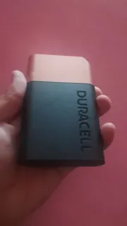 Duracell Very Good Condition Wireless Powerbank 10000mah Black And Copper