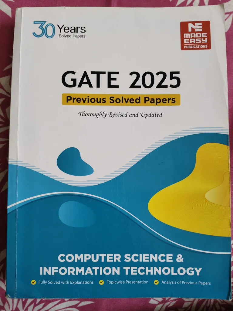 Comprehensive Guide For GATE CSE - English Paperback Edition