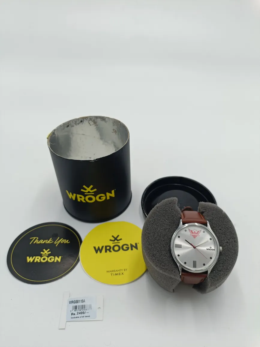 Men's Sunrise Hyderabad Edition Analog Watch With Leather Strap