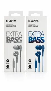 Sony MDR-XB55AP Wired Earphones With Bass Booster, Blue