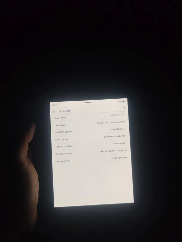 Amazon Kindle Oasis 10th Gen New Like 32GB Gray Premium Reading Device