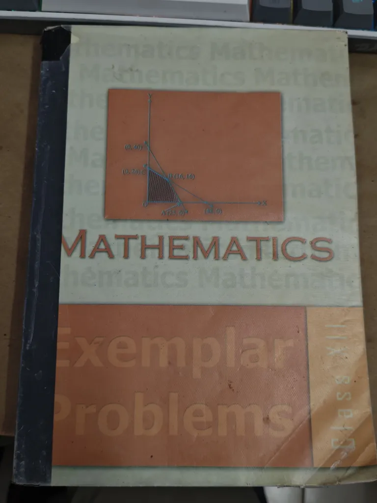 Mathematics Exemplar Problems Class 12 Paperback Orange