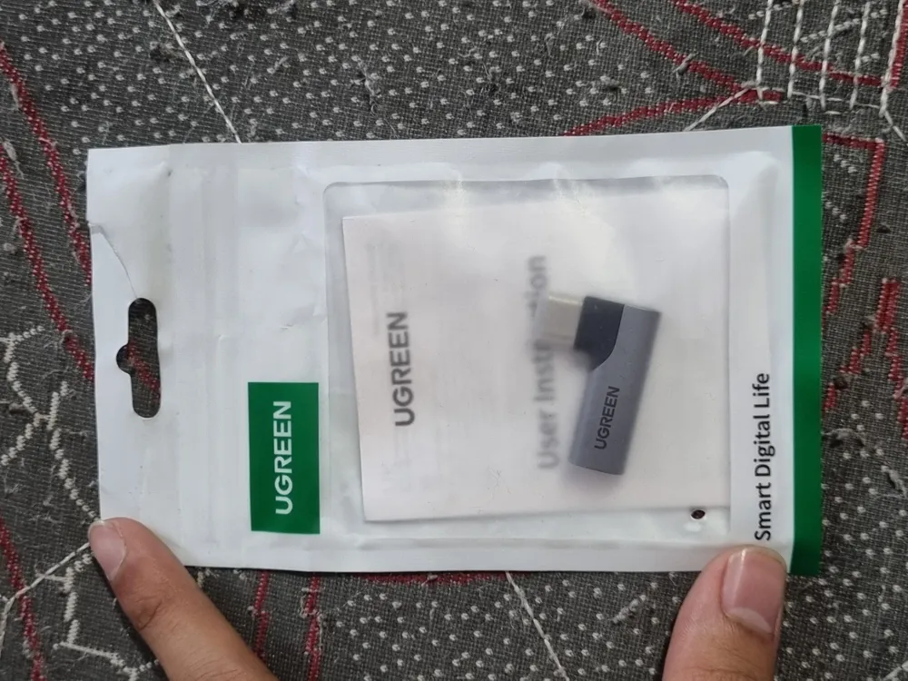 UGREEN New USB C To 3.5mm Audio Adapter With Samsung Earphone EHS61 Gray