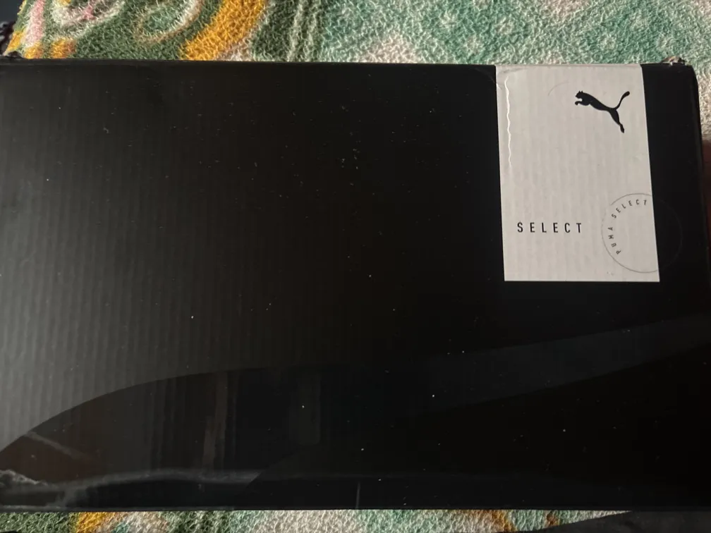 Puma Men's UK8 Quilted Running Shoes, Lightweight - Black