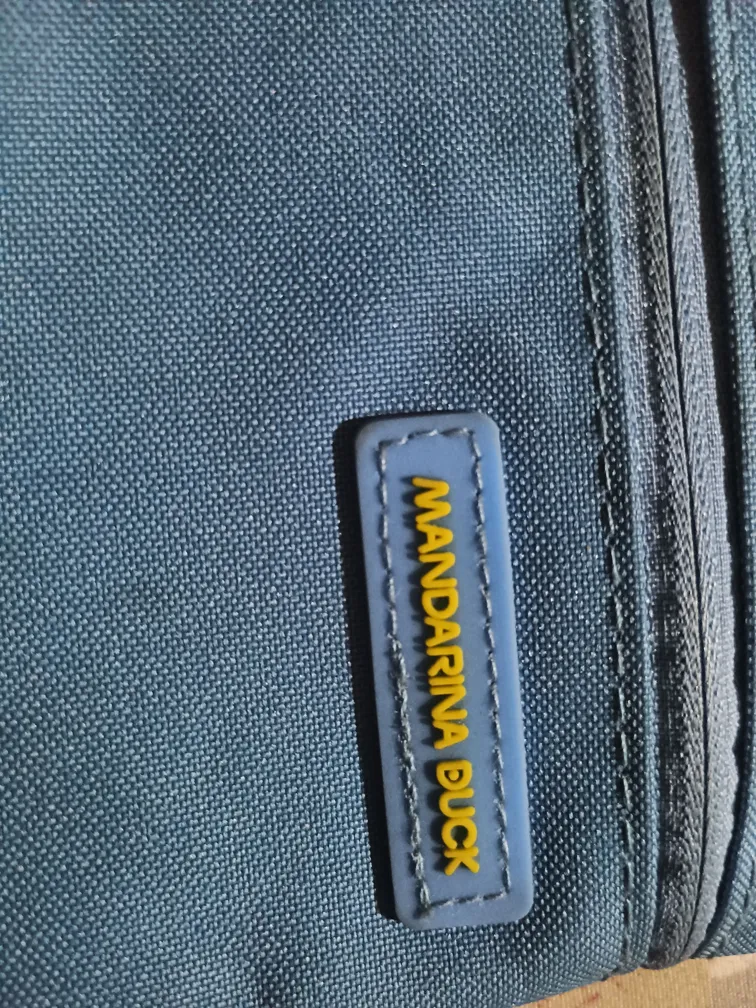 Mandarina Duck Premium Amenity Kit | Travel Pouch | Blue | Compact Design