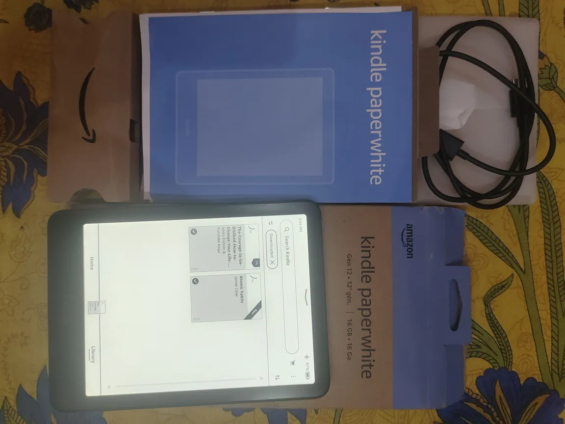 Buy used Kindle Paperwhite 12th Gen New Black Login Issue online on Resellpur