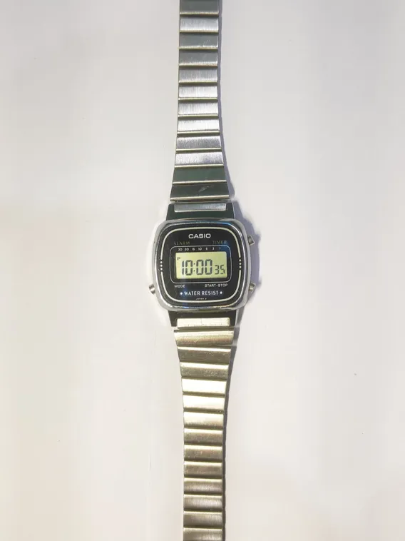 Casio Women Vintage LA670WGA-1DF Digital Watch Gold Stainless Steel