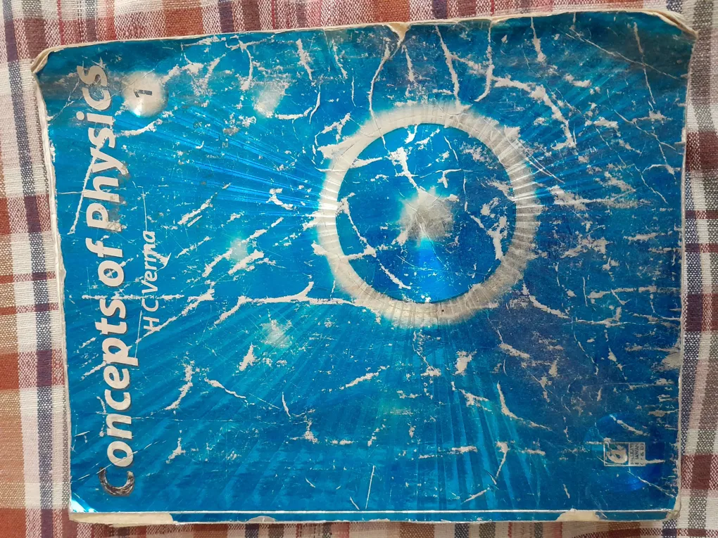 H C Verma Physics Vol 1 Paperback Blue Educational Textbook
