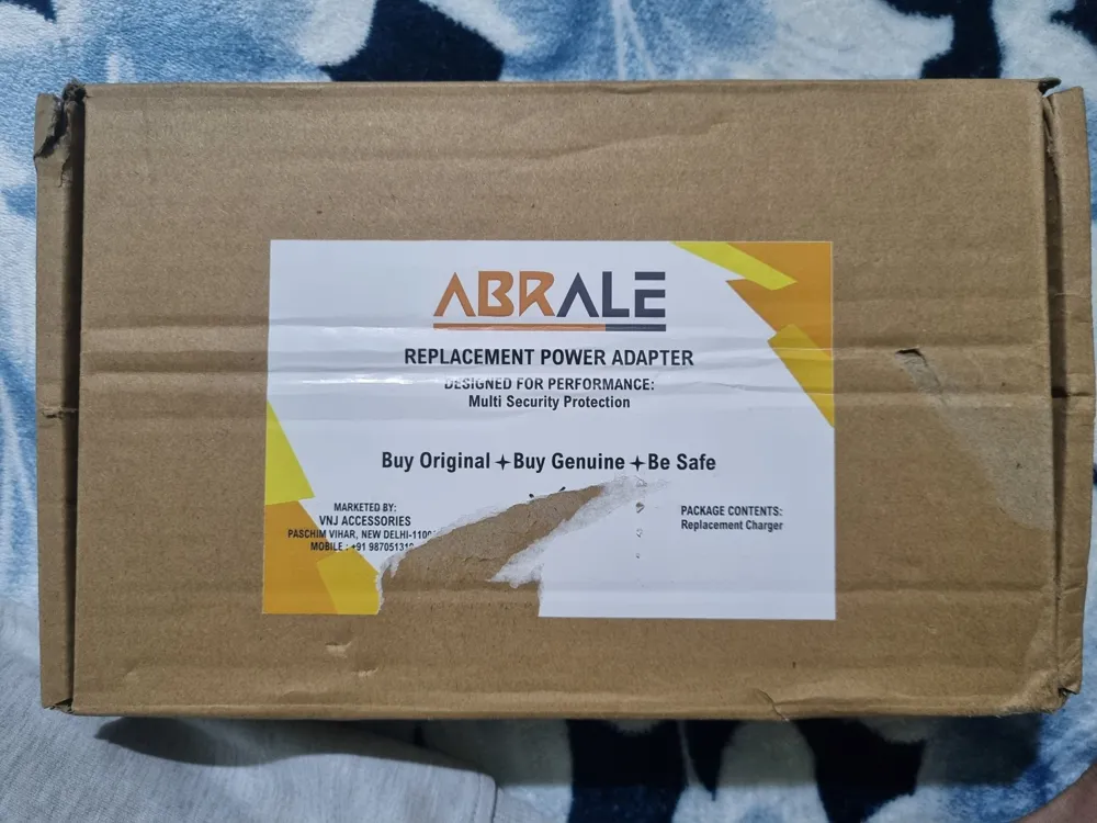 Abrale New Laptop Power Adapter - Black - 200W - 4.5*3.0mm Tip