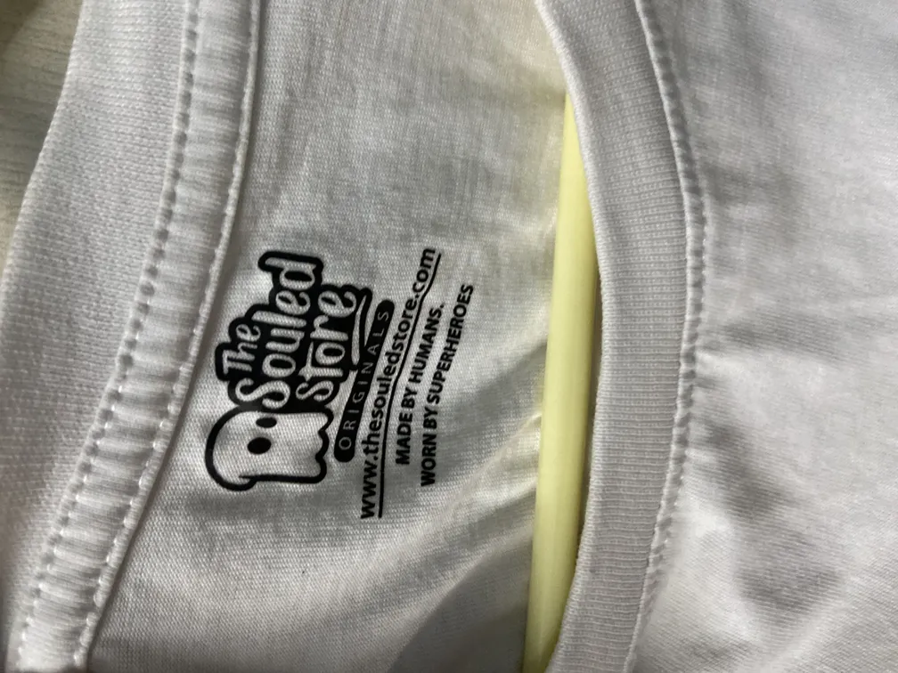 The Souled Store Good Women's Graphic T-shirt White S/M Floral Design