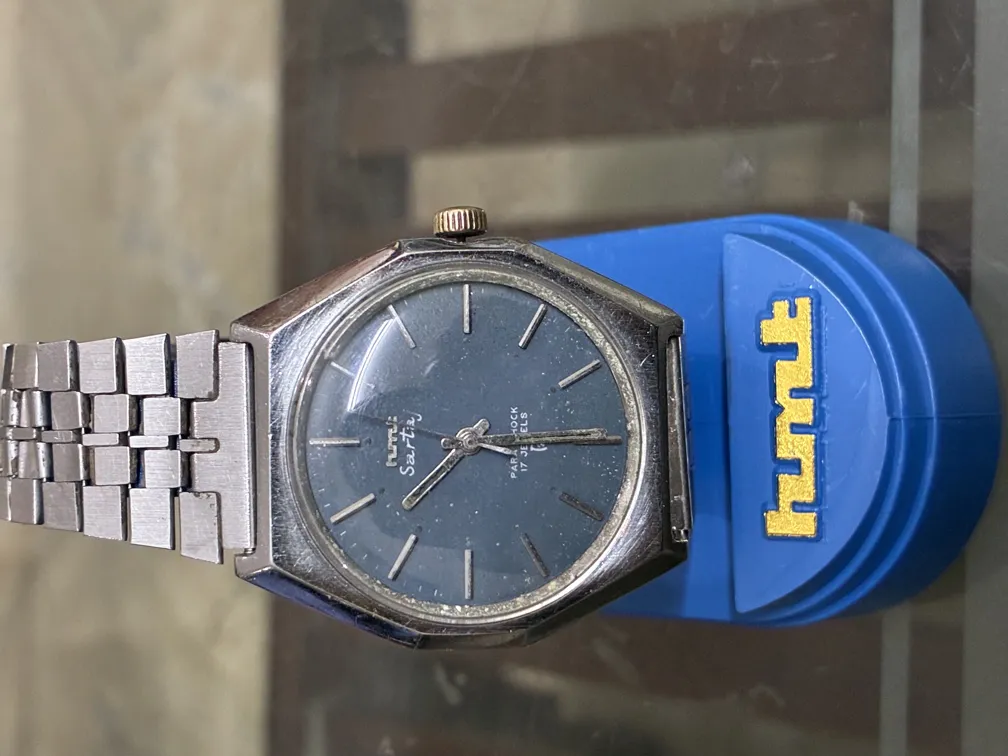 HMT Sartaj Vintage Mechanical Wristwatch Steel Bracelet