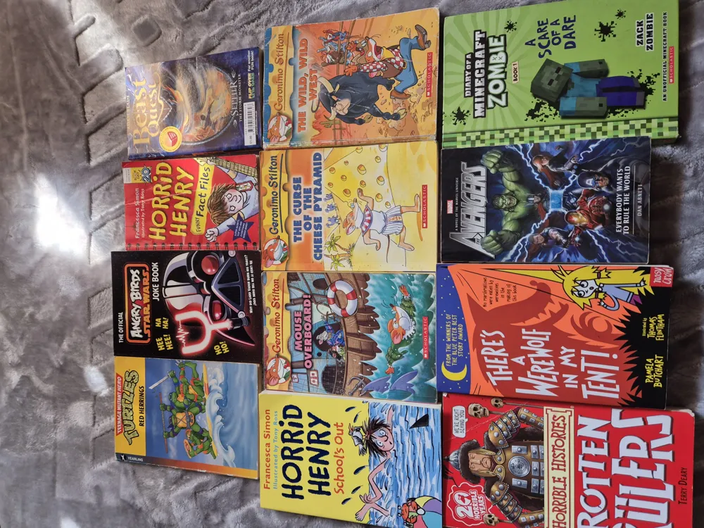 Discounted Children's Paperback Books: Avengers & Ninja Turtles