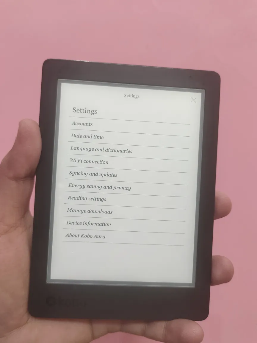 Buy used Kobo Aura Working Condition E-reader Black online on Resellpur