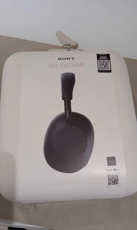 Sony WH-1000XM6 New Black Wireless Headphones With Warranty
