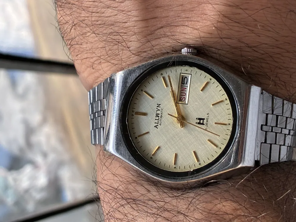 Vintage Allwyn Automatic Watch