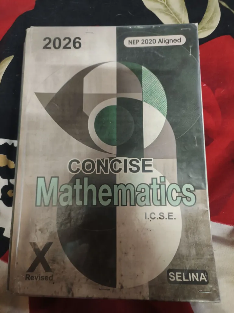Concise Mathematics Class 10 ICSE Hardcover Green 2026 NEP 2020 Aligned