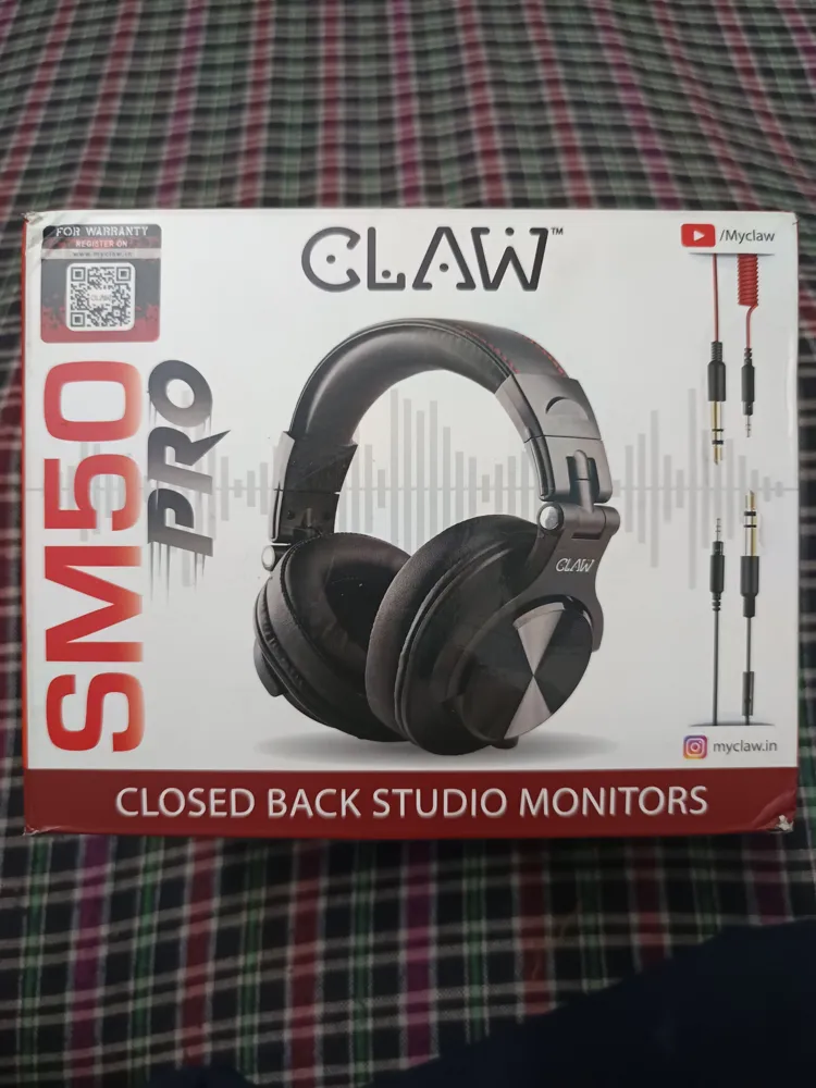 Claw SM50 Pro Openbox Wired Headset Black