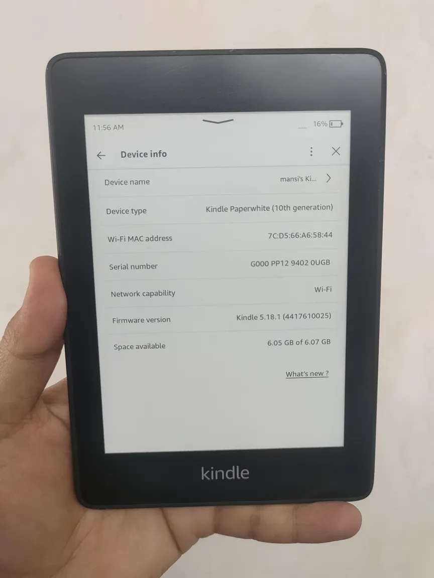 Buy used Kindle Paperwhite 10th Gen Very Good Condition Black online on Resellpur