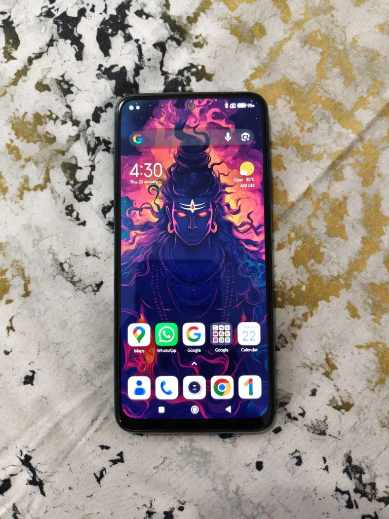 Redmi Note 10 Aqua Green, 4GB RAM, 64GB Storage - Pristine Condition