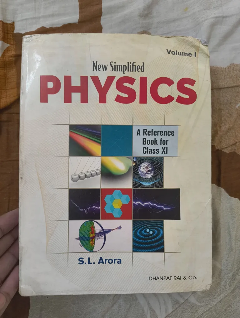 New Simplified Physics Volume 1 For Class 11 - Paperback - White