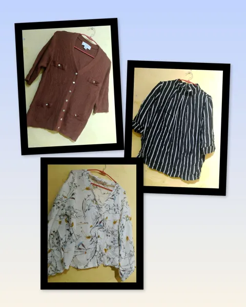 Summer Collection Girl's Top - Brown, M - Stretchable & Lightweight