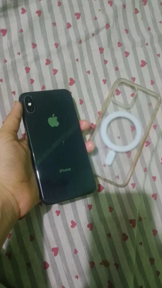 Apple Iphone X 64GB Black Good Condition With Minor Back Crack