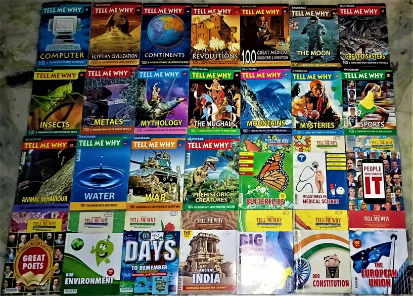 Manorama TELL ME WHY Magazines/Books.