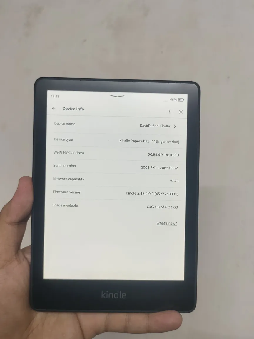 Buy used Kindle Paperwhite 11th Gen Good Condition Black online on Resellpur