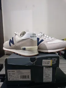 New Balance Men's UK11 ML574SCD Running Shoe - Frozen Forest/black