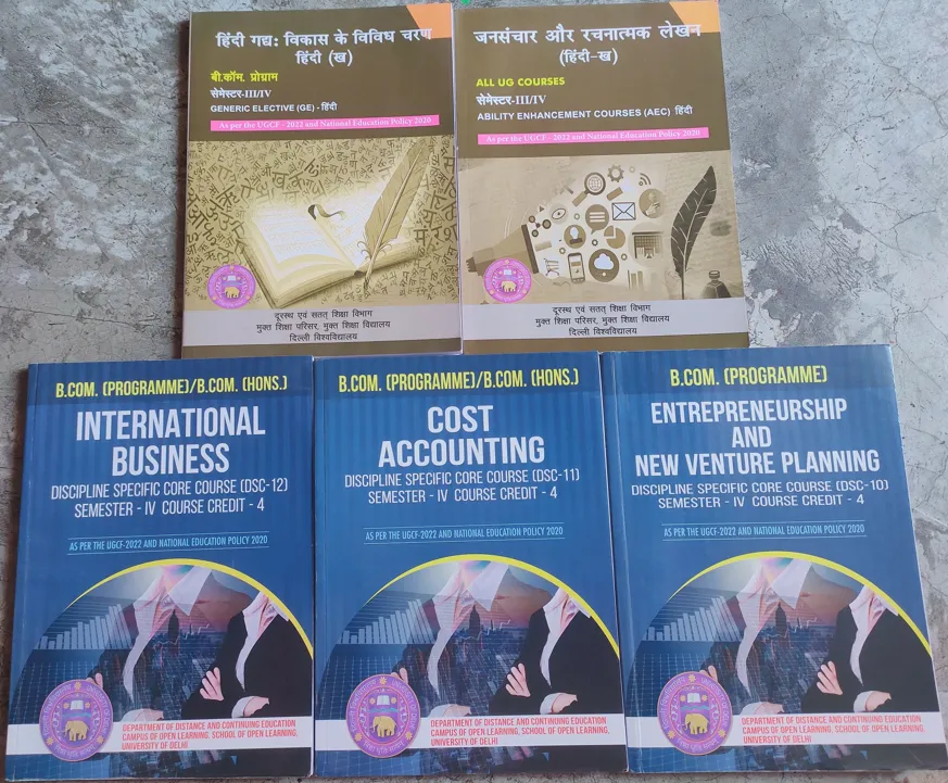 Bcom programme study material for 4th semester
