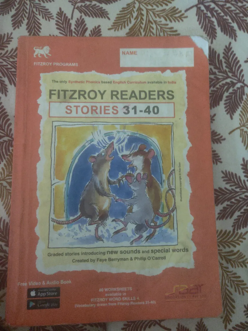 Fitzroy Readers Good Condition Paperback Hindi Book Red Cover