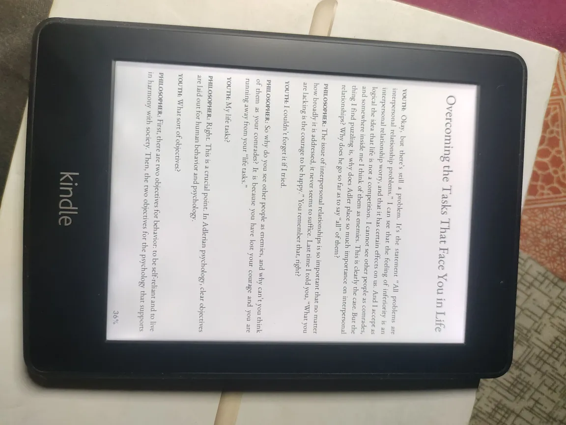 Amazon Kindle 5th Generation E-reader, Black, Very Good Condition With Backlight