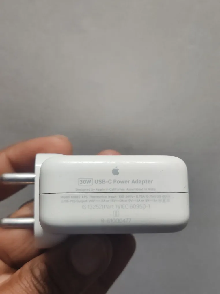 Apple Preloved USB-C Fast Charging Adapter - White - 30W Power Delivery