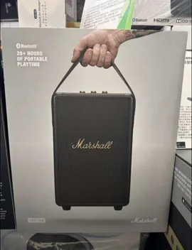 Marshall New Portable Bluetooth Speaker Black Under 5 Kg Original Box Included