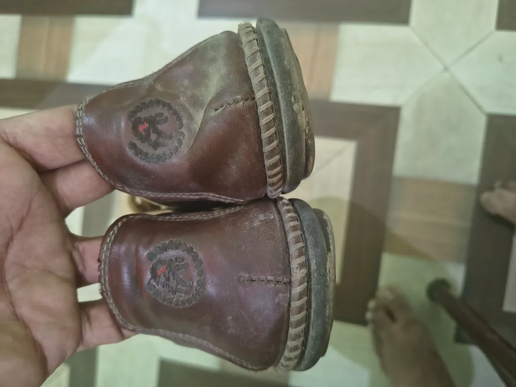 Big Boon Refurbished Men's Shoes Brown UK7