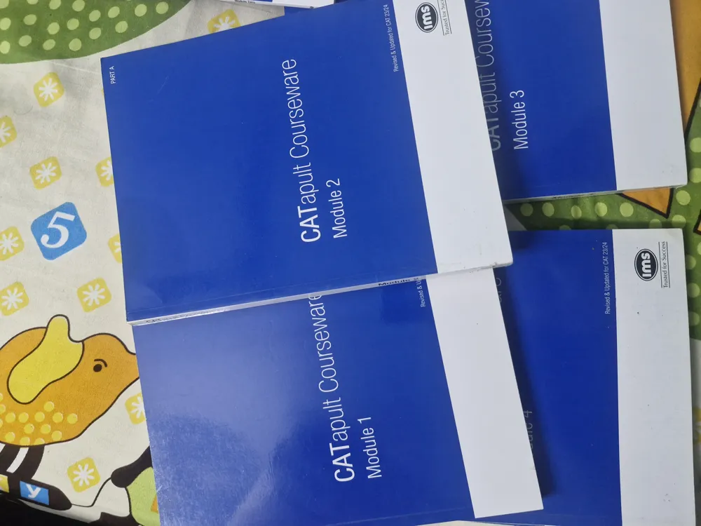 IMS CAT Course Books - New - Educational - Paperback - Blue - Under 5 Kg