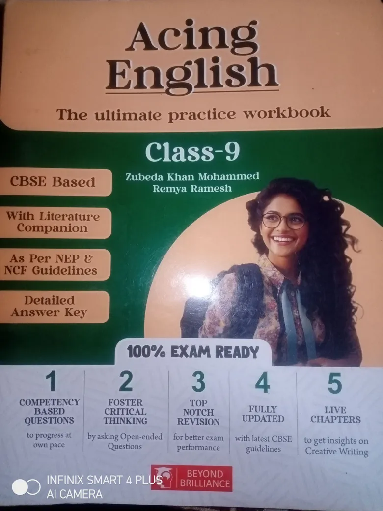 Acing English Workbook - Class 9 - Hardcover - Green - 100% Exam Ready