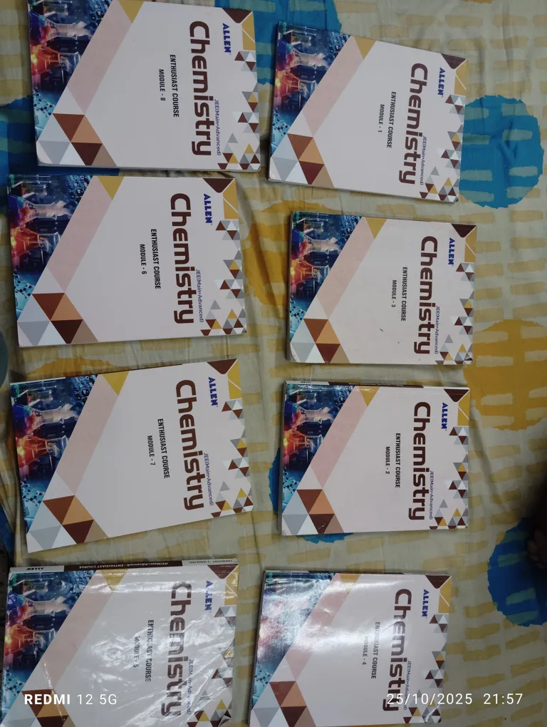 Allen enthusiast batch modules class 12 , 2023-24 edition + free 2023 pyq